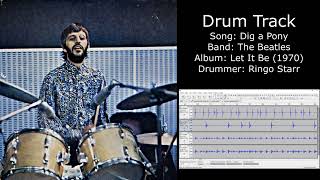Dig a Pony (The Beatles) • Drum Track