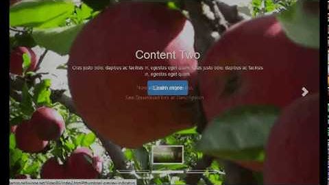 CSS Video Background - Bootstrap Ready with Content Overlay - HTML5