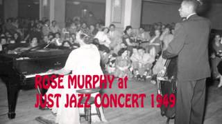 Video thumbnail of "Rose Murphy the chee chee girl in concert"