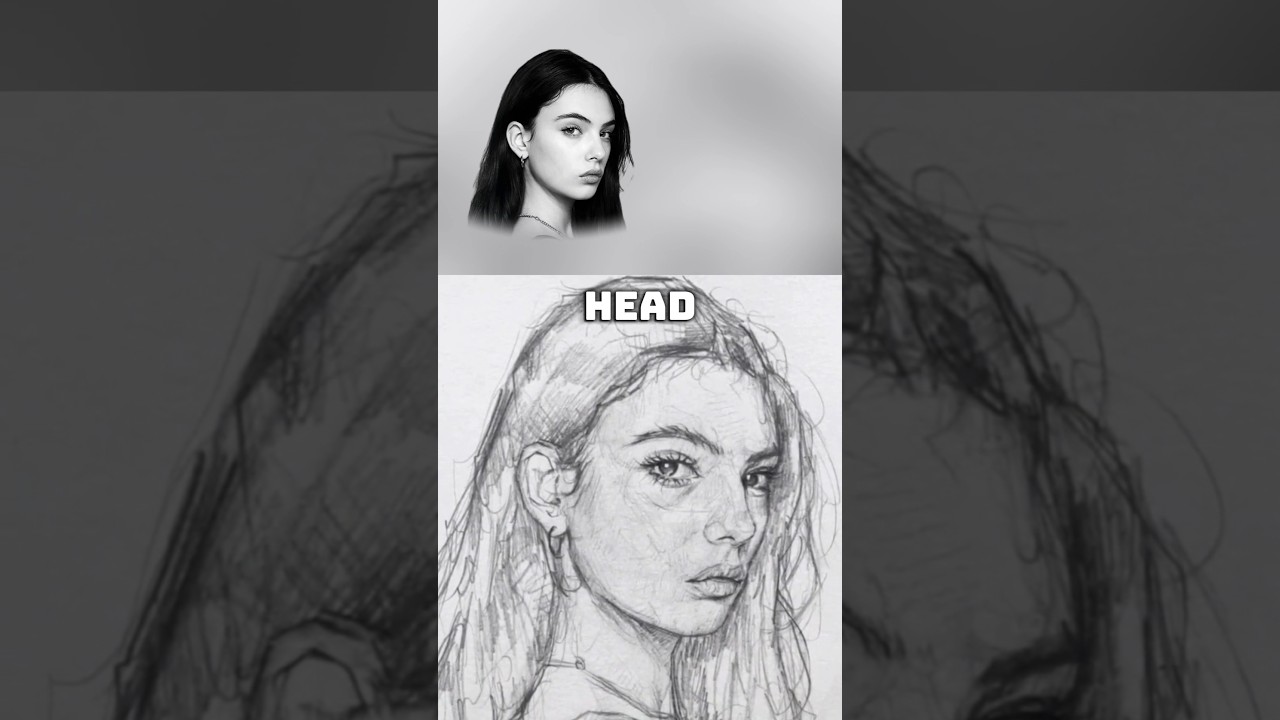 Draw the Perfect Head in Simple Steps #loomismethod #drawing #art #lipsdrawing  #drawingtutorial