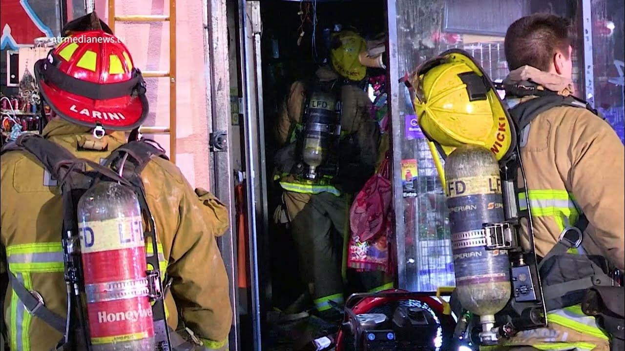 Retail Store Catches On Fire In Pico Union 01/22/2024 YouTube