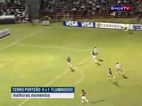 Melhores momentos de Cerro Porteño 0 x 1 Fluminense pela semifinal da Copa Sul Americana.avi