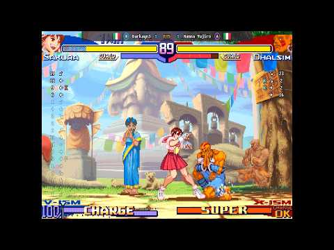 Street Fighter Alpha 3 - 🇮🇹 Darkayn3(B) vs 🇮🇹 Hanma Yujiro(A) | Fightcade (2026-07-01 19:27 UTC)