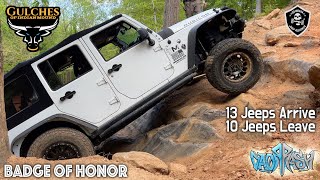 Gulches Jeep Badge Of Honor  The Carnage Is Unbelievable