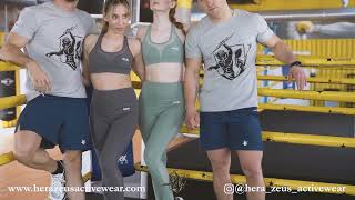 La única ropa que motiva: ropa de gimnasia HERA ZEUS Activewear