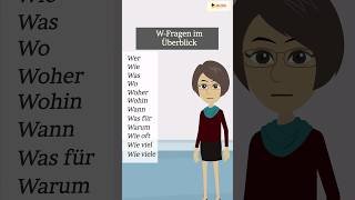 W-Fragen | Niveau A1.5 | Deutsch lernen mit Dialogen | Learn German Language Easily