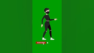 Green Screen Girl Walking Loop Animation #loopanimation