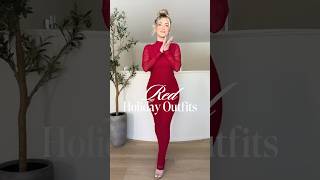 Red Holiday Outfit Inspo Link In Description