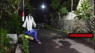KOMEDIHOROR PRANK KUNTILANAK PALING LUCU BIKIN NGAKAK #prank #hantu #funnyprank #kontenprank