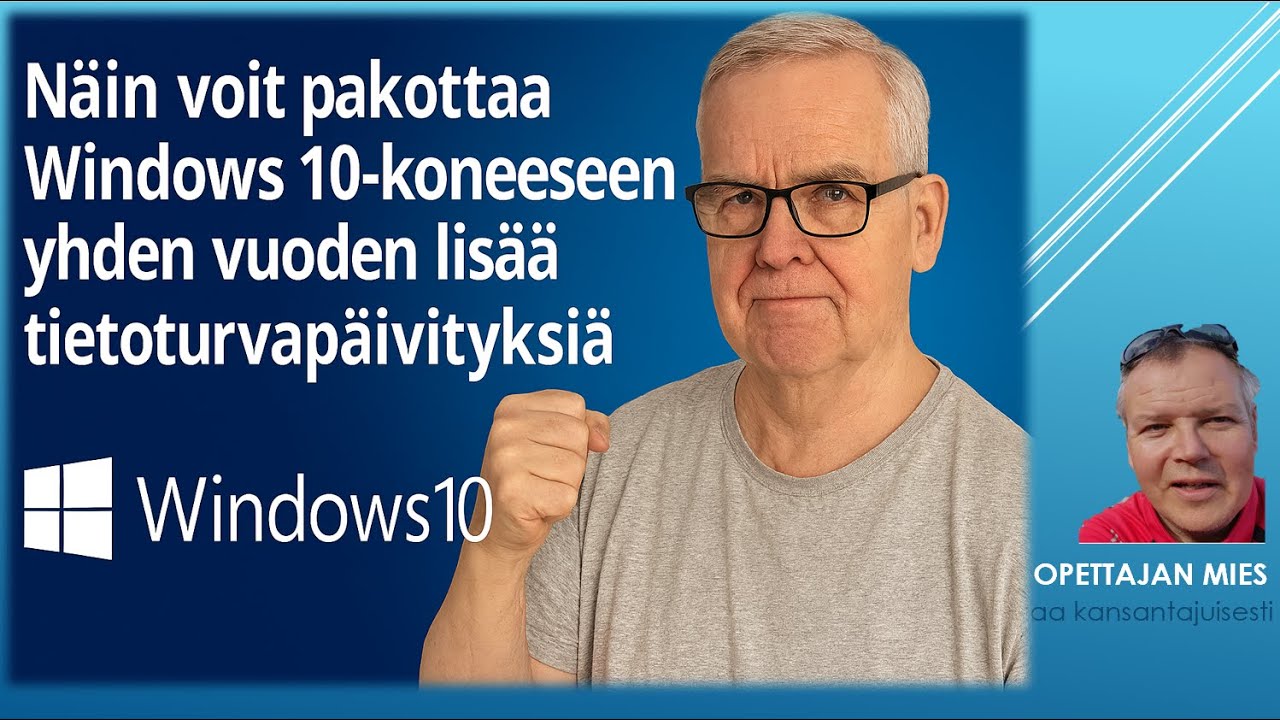 Näin voit pakottaa Windows 10:een ilmaiset tietoturvapäivitykset 13.10.2026 asti (ESU-ohjelma)