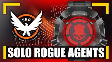 Taking on Heroic Rogue Agents Solo with My Tip of The Spear Sniper Build on The Division 2