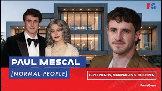Paul Mescal (Normal people) Lifestyle 2025, Bio, Wife, Girlfriend , Kids, Family,Net Worth💘#fyp