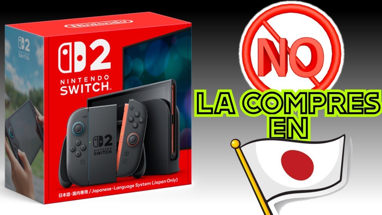 URGENT NEWS - Nintendo Switch 2 in Japan comes with RESTRICTIONS