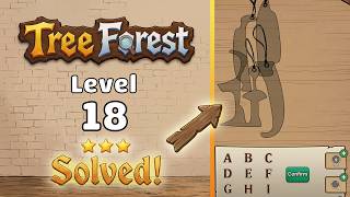 Tree Forest: Detective Words - Level 18 Walkthrough 🧩 | Full Solution & Gameplay! 🌲✨