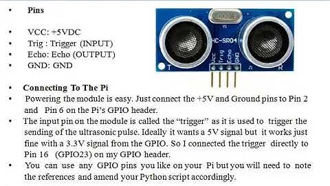 Distance Measurement(HCSR04) using Raspberry Pi
