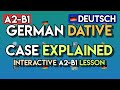 Master the German Dative Case | 65+ Interactive Exercises for A2-B1 Learners