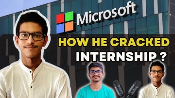 How He 😱cracked 💥 Microsoft - Interview Experience with Tips!! ✨|  College Placement | Full Process