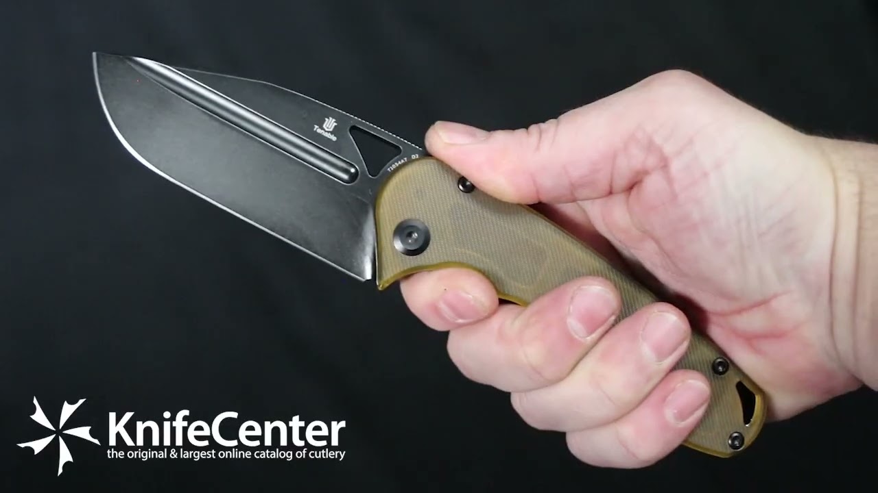 Tenable Knives Midgards Messer Bombur Liner Lock Folding Knife