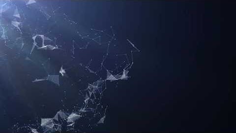 abstract blue vector background with white lines and dots (plugin plexus for after effects)