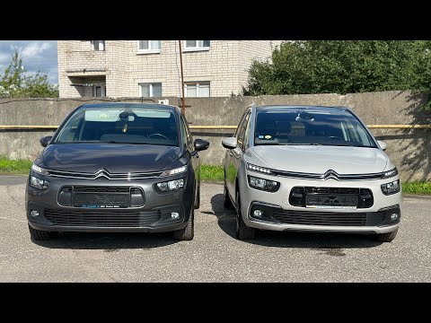 Citroen C4 Spacetourer. Короткий vs Длинный. 1.2 бензин-1.5 дизель. Псков.