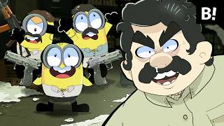 The MINIONS join PABLO ESCOBAR S cartel Dark comedy short film