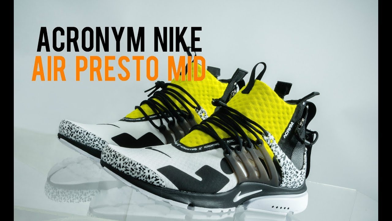 Nike Presto Acronym Sizing - YouTube