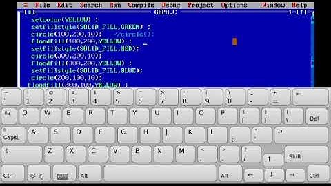 HOW TO CREATE A KITE USING  GRAPHICS TURBO C PROGRAM
