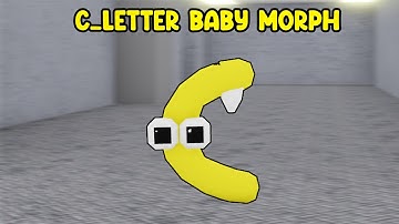 UPDATE - How To Find C_letter baby Morph in Find The Backrooms Morphs