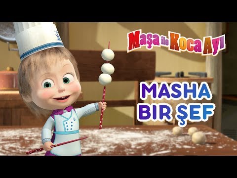 Maşa İle Koca Ayı - 🍕 Masha Bir Şef 🍔