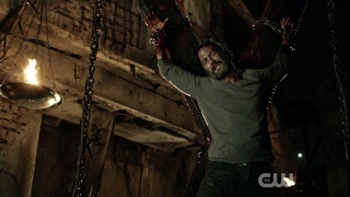 The 100 Marcus Kane Takes The A.I. & Gets Crucified-Flashback To Season 1-Radioactive Scene