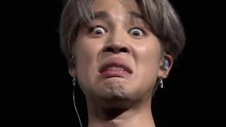 Jimin making cute and funny face 😂