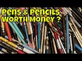 Your old pencils and pens could be worth money