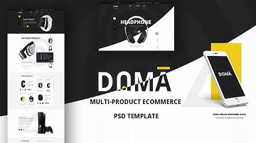 DAMA – Modern PSD Template for Multi-product eCommerce Webshop | Themeforest Website Templates and