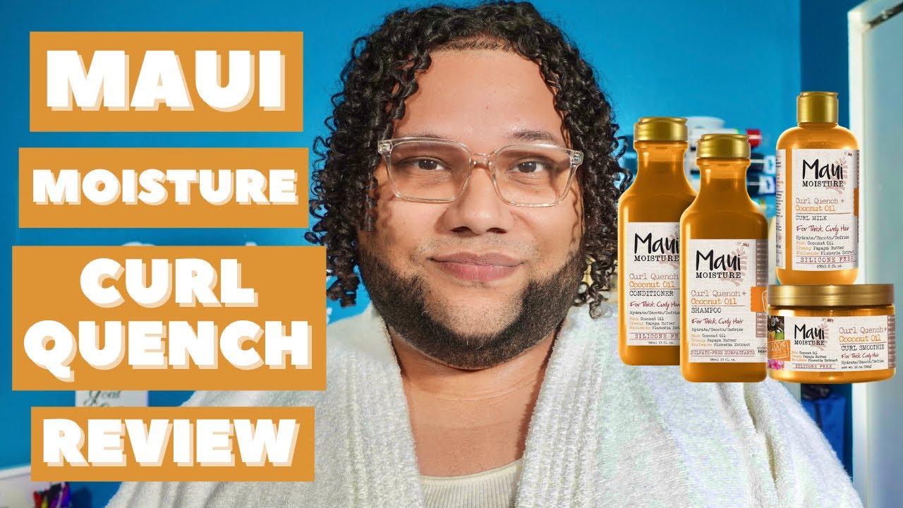 Maui Moisture Curl Quench REVIEW!!! YouTube