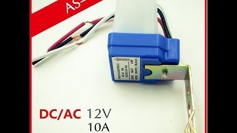Cảm biến ánh sáng AS10 10A 12V
