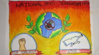 National  Anti-Terrorism  Day Drawing.