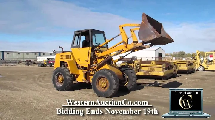 Case W14 Articulating Wheel Loader For Sale At Auction!