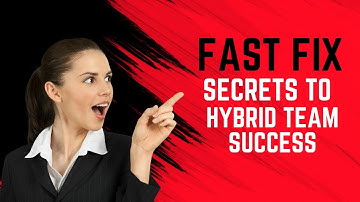 How To Manage Hybrid Teams