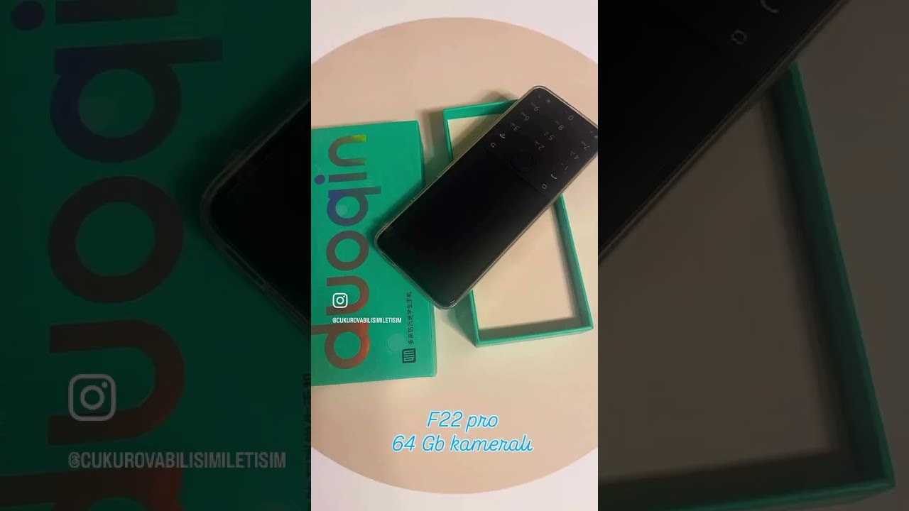 F22 Pro Kameralı Android Tuşlu Telefon 📱 | Kayıtlı • 64 GB • 3 Taksit