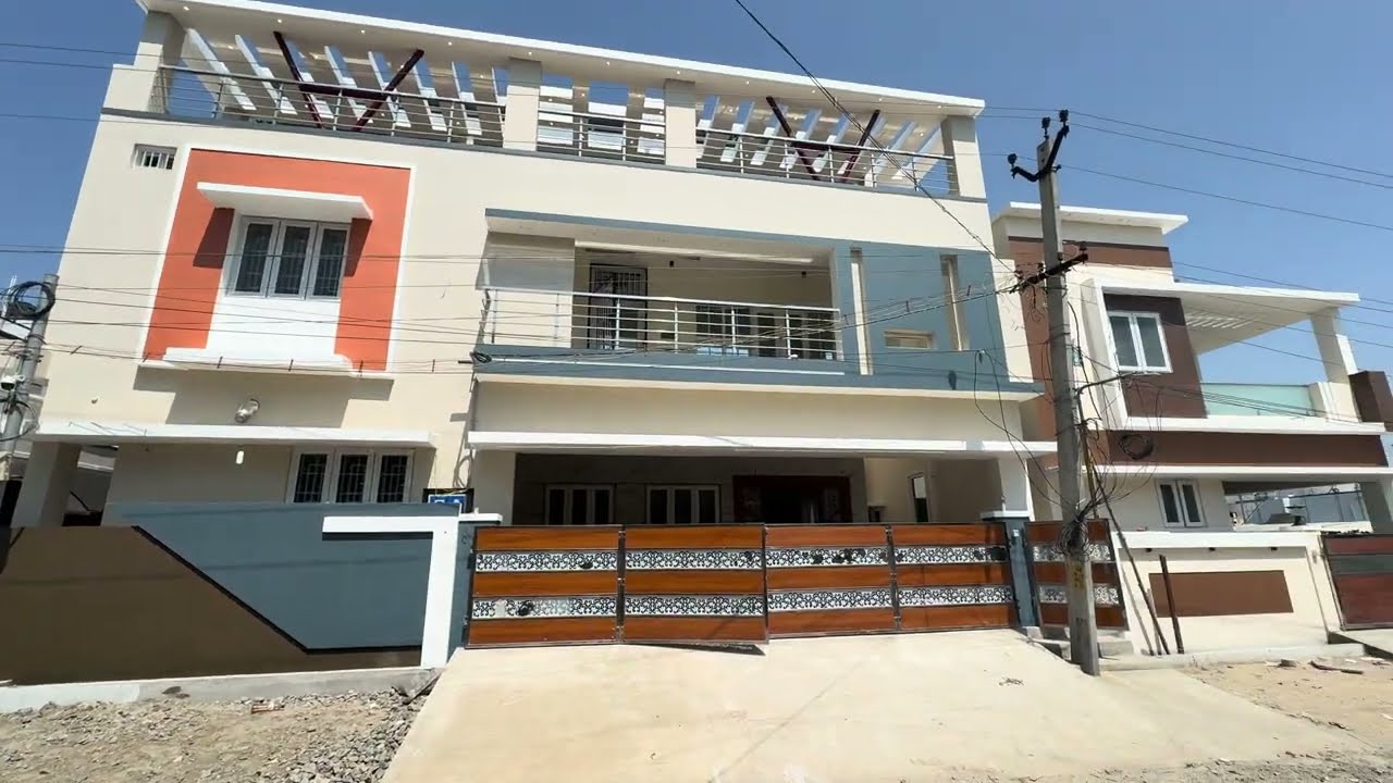 🏡 Cheran Ma Nagar |LUXURY 6BHK Duplex House Sale | Coimbatore Home Tour | HARISH BUILDERS-9629032816
