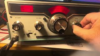 Heathkit 1680 receiver up and 🏃‍♂️ running. But the RF preselect is self oscillating and is mental