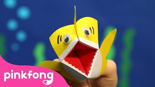 Como Fazer Um Boneco De Origami Do Bebê Tubarão Pinkfong Canções Para Crianças