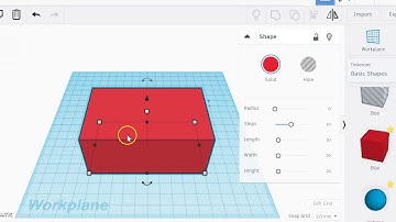 Tinkercad Manipulate Shapes and X, Y, Z Axis
