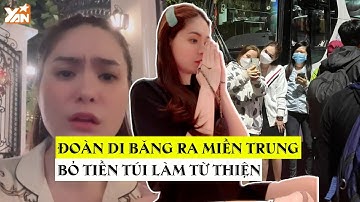 Đoàn Di Băng bỏ tiền túi ra miền Trung làm từ thiện: "Ai cũng sợ nhạy cảm thì miền Trung ai lo"