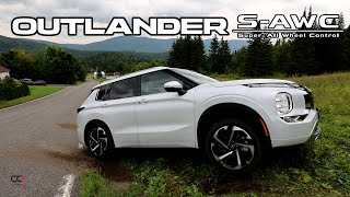 Mitsubishi Outlander SAWC Diagonal test Offroad | A real challenge!