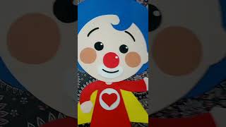 payaso plin plim de goma eva