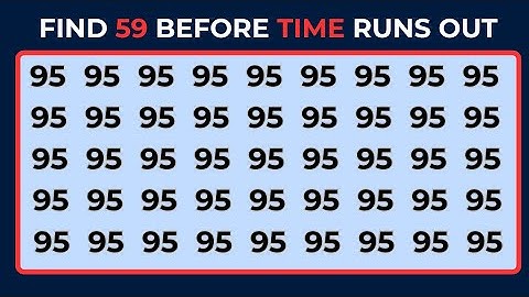 Test Your Observation Skill! Spot The Odd Numbers and Letters