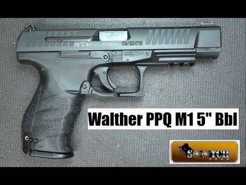 Walther PPQ M1 5" Barrel  9mm Review