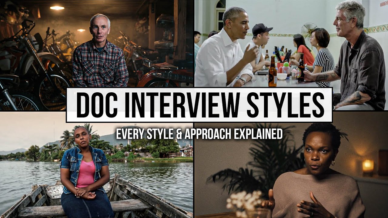 Every Interview Style Explained A documentary masterclass