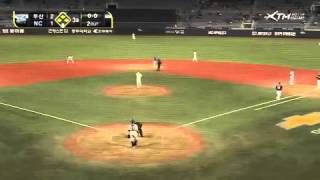 20130426 두산 오재원&이원석 밀어내기 1타점